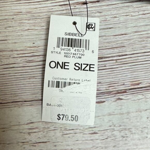 I.N.C. INTERNATIONAL CONCEPTS Sibbell Crossbody Bag – Red Plum - Picture 8 of 8